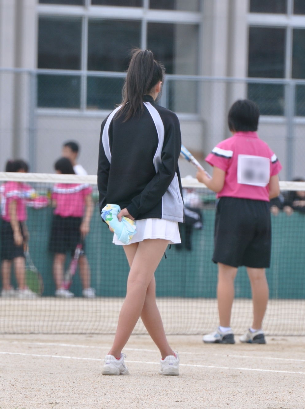 テニスの部活女子2