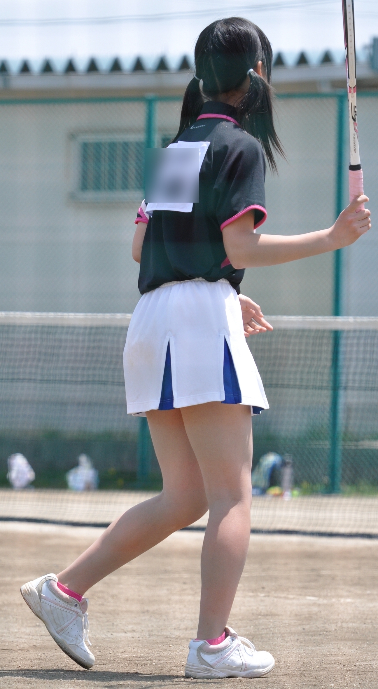 テニスの部活女子3