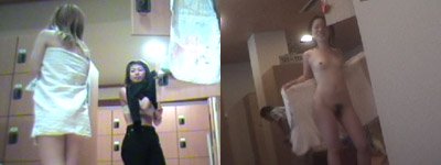 裸がいっぱい脱衣所盗撮09