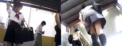 パンチラトレイン①