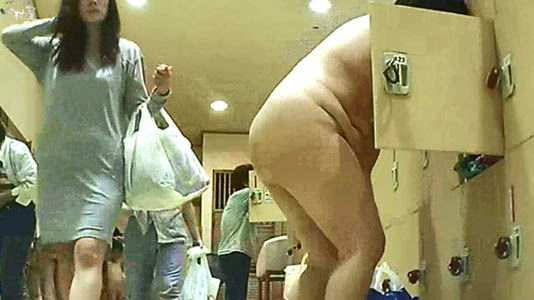 女風呂の脱衣場の様子です