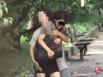 オトコに襲われるお姉さん