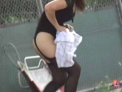 スカートを取りに行きました